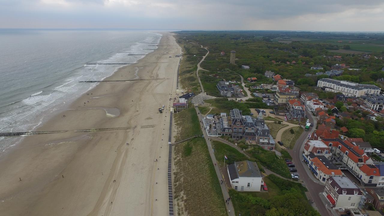 Klein Zeeduin Appartement Vrouwenpolder Buitenkant foto